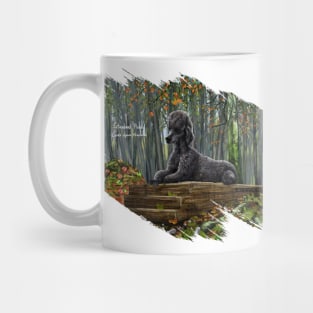 AnemalSoul - Black Standard Poodle Mug